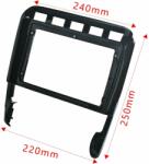  Rama Navigatie 9" cu cablaj si modul canbus compatibila Porsche Cayenne 2002-2010 Cod: NV3159/ GR3 Automotive TrustedCars