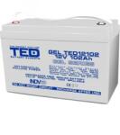 TED Electric Baterie GEL T Deep Cycle 12V 102Ah TED Electric (A0058592) Baterii de unica folosinta