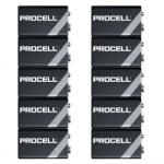 Duracell Baterii 9V 6LR61, cutie 10 bucati, Duracell Procell ECO Industrial (A0115151) Baterii de unica folosinta