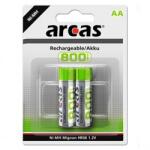 ARCAS Acumulatori 800mAh Preincarcati 1.2V Ni-MH AA R6 B2 Solar (A0115158) Baterii de unica folosinta