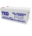 TED Electric Acumulator 12V 205Ah GEL DEEP CYCLE M8, TED Electric TED003522 (A0058593)