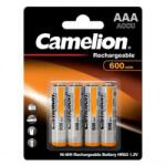Camelion Acumulatori 600mAh Preincarcati 1.2V Ni-MH AAA R3 B4 (A0115183) Baterii de unica folosinta