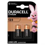 Duracell Baterie litiu 3V CR123A 1400mAh, Duracell (A0115140) Baterii de unica folosinta