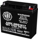 GBS Acumulator 12V 17Ah F3, AGM VRLA, GBS (A0058604) Baterii de unica folosinta