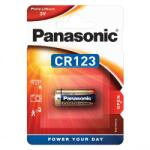 Panasonic Baterie litiu 3V CR123A 1550mAh, Panasonic (BA081395) Baterii de unica folosinta