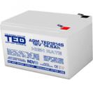 TED Electric Acumulator 12V 14.5Ah High Rate F2, AGM VRLA, TED Electric TED002792 (AC.TD.12V.BK1.1.2.0001)