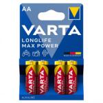VARTA Baterii AA R6, blister 4 Buc. Varta MAX Power (A0115437) Baterii de unica folosinta