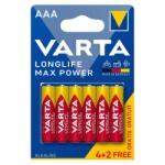 VARTA Baterii AAA R3, blister 6 Buc. Varta MAX Power (A0115439) Baterii de unica folosinta