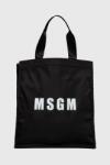 MSGM táska fekete - fekete Univerzális méret