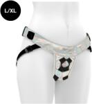 Mythology fantasy harness Колан за дилдо сребрист Fantasy Mythology L/XL