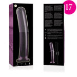 Nebula Series by Ibiza Стъклено розово дилдо модел 17 nebula 18.5 см