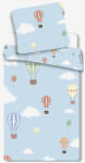  Hőlégballon Blue gyerek ágyneműhuzat 100×140cm, 40×45cm (BRM012844) - kidsfashion