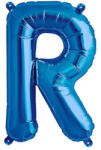 Balloons4party Balon folie litera R albastru 40cm