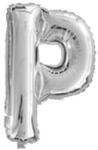 Balloons4party Balon folie litera P argintiu 40 cm