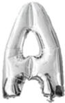 Balloons4party Balon folie litera A argintiu 40 cm