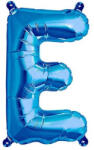 Balloons4party Balon folie litera E albastru 40cm