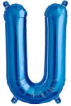 Balloons4party Balon folie litera U albastru 40cm