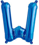Balloons4party Balon folie litera W albastru 40cm