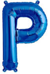 Balloons4party Balon folie litera P albastru 40cm