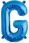 Balloons4party Balon folie litera G albastru 40cm
