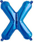 Balloons4party Balon folie litera X albastru 40cm
