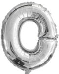 Balloons4party Balon folie litera O argintiu 40cm