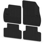 FroGum Set covorase auto din cauciuc Opel Zafira C Tourer 2012-2019, presuri FROGUM, negre, 4 buc (D0701)