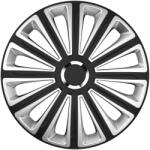 MEGA DRIVE Set Capace Roti 15 Silverblack Cu Inel Cromat Trend (7664)