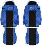 F-CORE Set huse scaun compatibil cu Iveco Stralis HI WAY (01.2013-12.2016) si Stralis XP 2016+, Albastru (F-CORE FX17 BLUE)