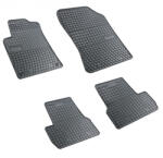 FroGum Set covorase auto din cauciuc Citroen C3 2009-2016, presuri FROGUM, negre, 4 buc (D0642)
