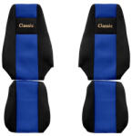 F-CORE Set huse scaun textil camion compatibile cu Renault Magnum New Size (01.2008-12.2013), Albastru (F-CORE PS21 BLUE)