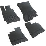 FroGum Set covorase auto din cauciuc Mercedes Clasa S W221 2005-2013, presuri FROGUM, negre, 4 buc (D542575)