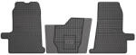 FroGum Set covorase cauciuc, 3 Buc , Fata, Negru, Pentru: Ford Tourneo Connect, Transit, Transit Connect, Transit Tourneo 2000-2014, Bus Van (MMT A040 D0072)