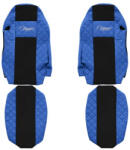 F-CORE Set huse scaune compatibil cu MAN TGX 01.2007-2019 (F-CORE FX06 BLUE)
