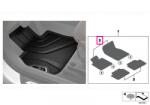 BMW Set covorase fata - All-Weather - negru - Bmw X1 F48 (51472365853)