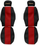F-CORE Set huse scaun textil camion compatibile cu Renault Premium I (01.1997-12.2004) (F-CORE PS17 RED)