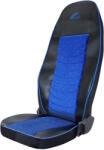 UMBRELLA Set huse scaun truck Umbrella pentru Volvo Euro 5 piele ecologica neagra + velvet albastru (CFSCTR-VOL006-RIO-003)