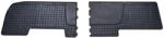 FroGum Set covorase auto din cauciuc Nissan Primastar 2001-2014, Opel Vivaro II 2014-, Renualt Trafic II, III 2001-2014, randul 2, presuri FROGUM, negre, 2 buc (D546146)