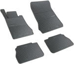 FroGum Set covorase auto din cauciuc Mercedes Clasa E W210 1995-2003, presuri FROGUM, negre, 4 buc (D0786)