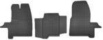 FroGum Set covorase auto din cauciuc Ford Transit Custom Van Sport 2os. Automat 2017- prezent, presuri FROGUM, Negru (D410664)