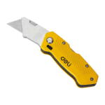 Deli Tools Utility Knife Deli Tools EDL006Z (yellow) (25116) - pcone