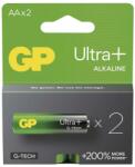 GP Batteries B03212 Ultra Plus Alkáli AA/LR6 ceruza elem (2db/bliszter) (B03212)