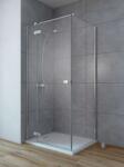 Radaway Zuhanykabin, Radaway Fuenta New KDJ szögletes zuhanykabin 120x75 átlátszó jobbos