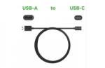 Motorola Cablu Date/Incarcare Motorola USB-A USB-C 2m Negru (SJC00ACB20EU1)