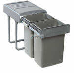 EKOTECH - Beépíthető hulladékgyűjtő MEGA 45 - 2x26 liter - webmuszaki