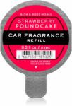 Bath & Body Works Strawberry Pound Cake illat autóba utántöltő 6 ml