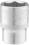 STANLEY Cap cheie tubulara FatMax 1/2", 6p, 21mm, Stanley (FMMT17240-0) - bricolaj-mag Set capete bit, chei tubulare