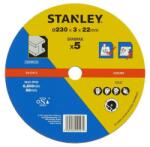STANLEY Discuri abrazive pentru taiere metale 230x22x3mm, Stanley (STA32805-QZ) - bricolaj-mag Disc de taiere