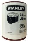 Stanley Rola hartie abraziva neperforata 93mmx5m, P120, Stanley (STA31416-XJ) - bricolaj-mag