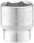 STANLEY Cap cheie tubulara FatMax 3/8", 6p, 19mm, Stanley (FMMT17219-0) - bricolaj-mag Set capete bit, chei tubulare